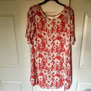 Floral Print O’Neil Dress
